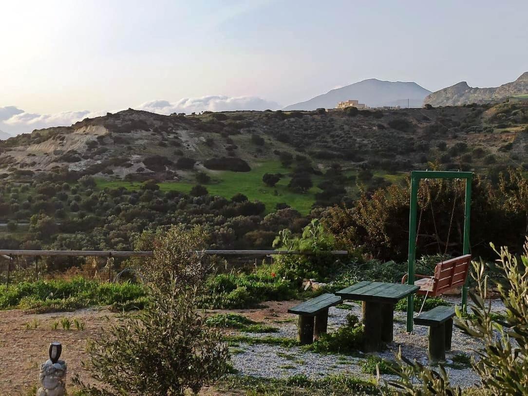 Emmanuela House With Garden & Sea View - Triopetra 아파트 외부 사진